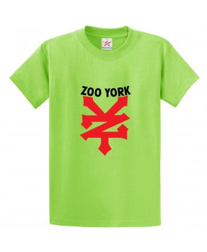 Zoo York Classic Unisex Kids and Adults T-Shirt For Skaters